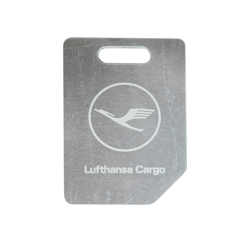 Upcycling Luggage Tag | Standard (Silber)