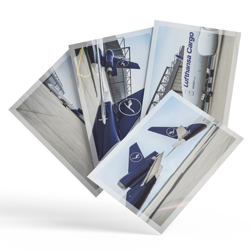 Postkarten Set – Lufthansa Cargo NEW LIVERY