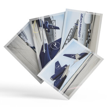 Postkarten Set – Lufthansa Cargo NEW LIVERY