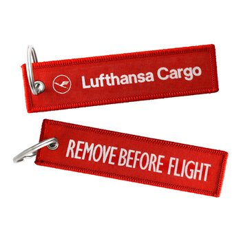 Keyring - Remove before Flight Tag