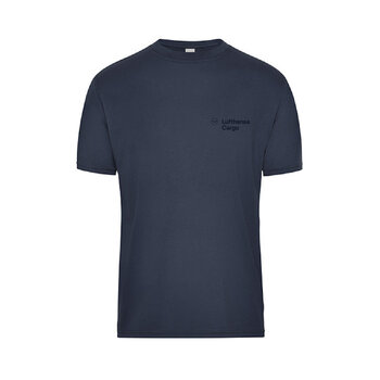 Herren T-Shirt mit Lufthansa Cargo Branding