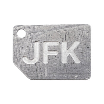 Upcycling Schlüsselanhänger JFK